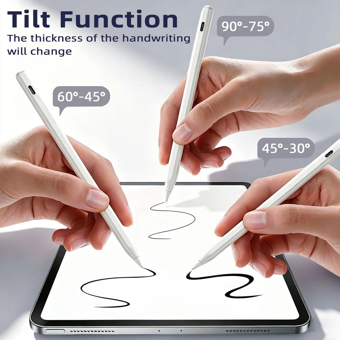 Stylus Pen for Ipad 6Th-11Th Generation-2X Fast Charge Active Pencil Compatible with 2018-2026 Apple Ipad Pro 11"/12.9"/M4, Ipad Air 3/4/5/M2/M3/M4,Ipad Mini 5/6/7 Gen Dealsforyoudays