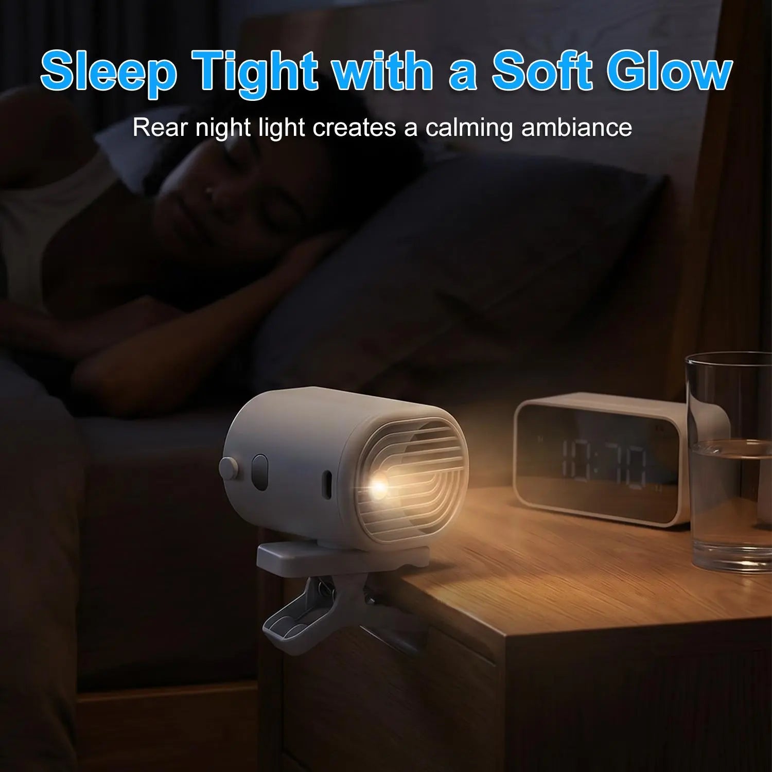 PADOX Clip-On Car Fan with LED Display, 360° Rotating Turbo Fan, 4-Speed Rechargeable Personal Cooling Fan, 1800Mah Battery, Type-C Charging for Car, Desk & Travel #Summerwins #Dealsforyoudays #Summerwins